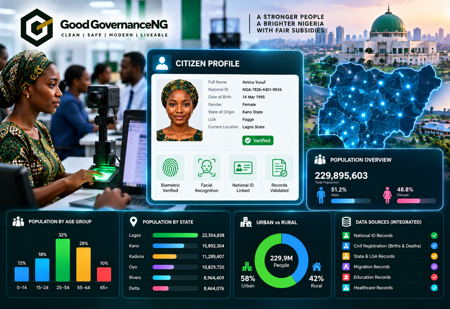 Citizen Profiles & Population Records