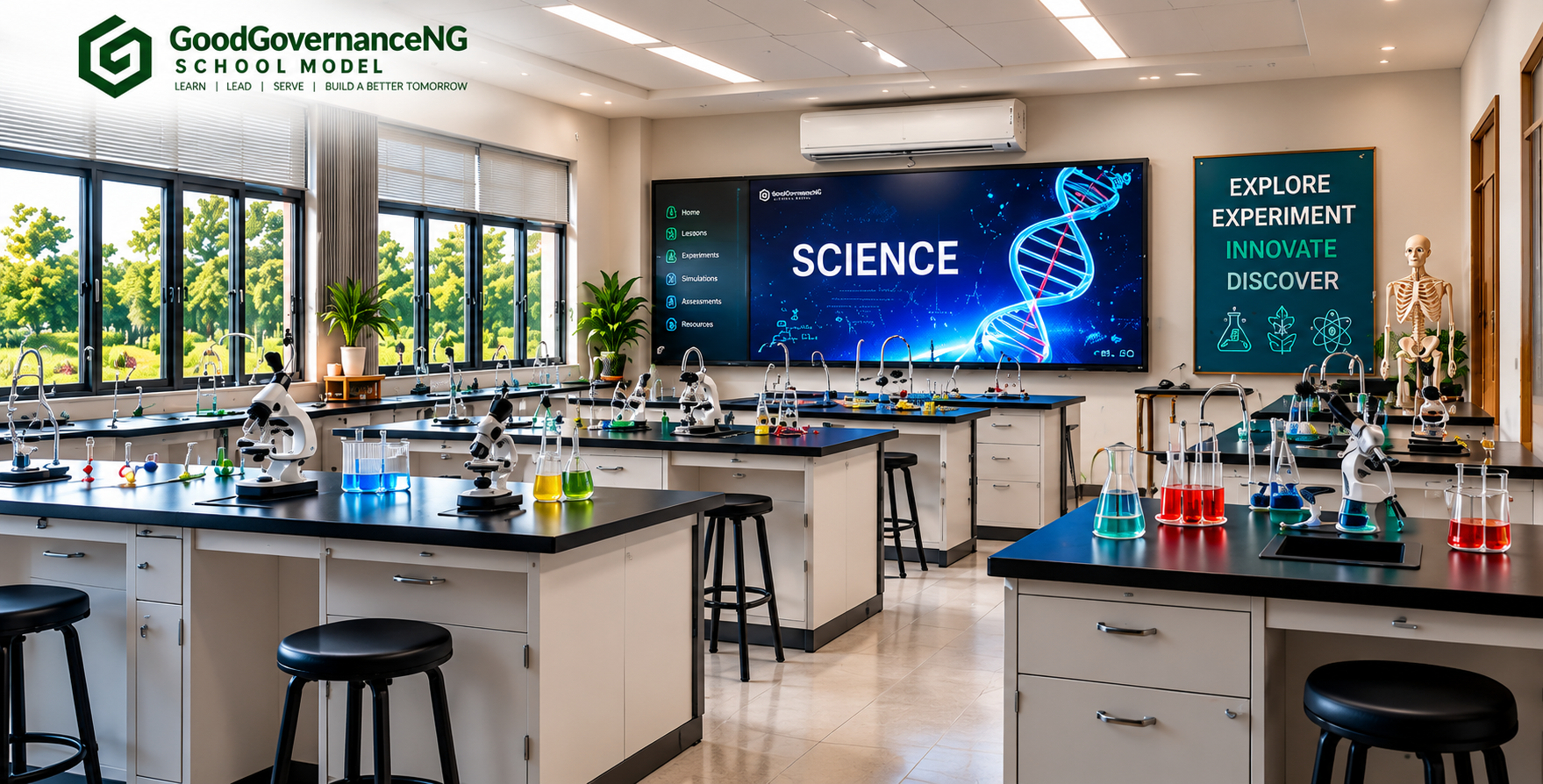 Science Lab Model